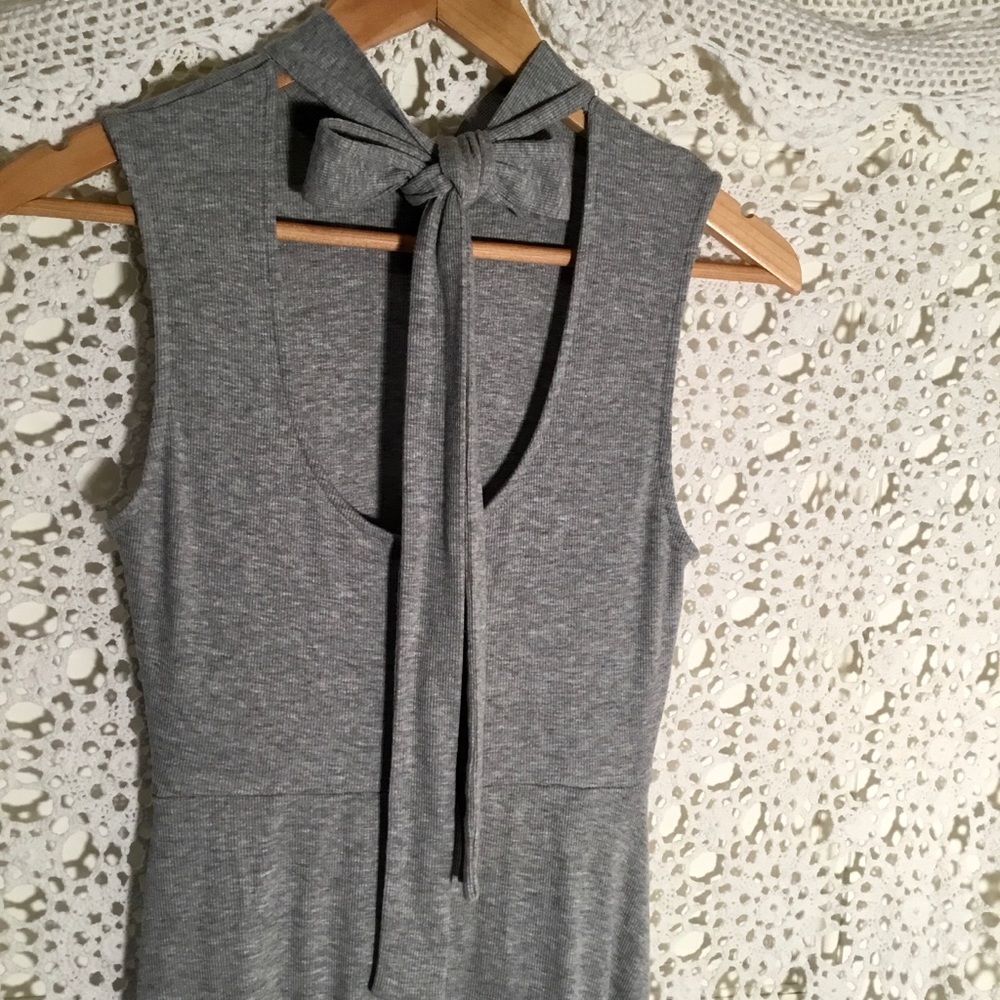 SLEEVELESS MIDI DRESS - Picture 5 of 7